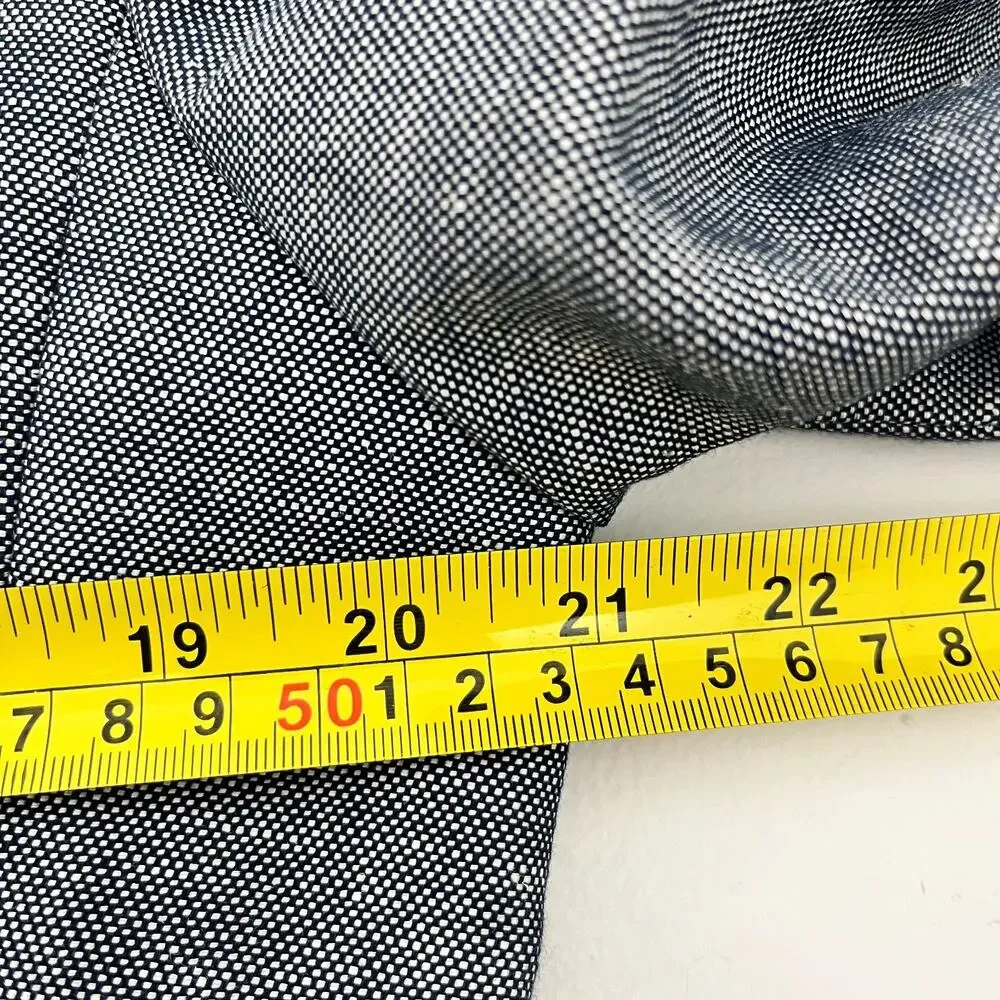 Banana Republic Mens Blazer Jacket Gray‎ 2-Button Single Breasted Long Sleeve